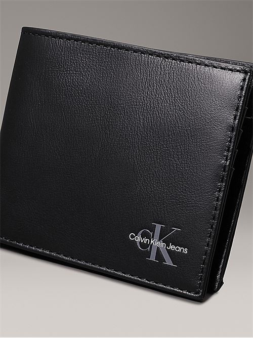 monogram soft bifold w/coin CALVIN KLEIN JEANS | K50K512171BEH